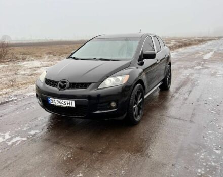 Черный Мазда СХ-7, объемом двигателя 2.3 л и пробегом 244 тыс. км за 6150 $, фото 1 на Automoto.ua