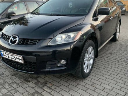 Черный Мазда СХ-7, объемом двигателя 2.3 л и пробегом 230 тыс. км за 7000 $, фото 1 на Automoto.ua