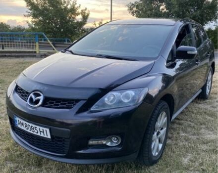 Черный Мазда СХ-7, объемом двигателя 2.3 л и пробегом 240 тыс. км за 5500 $, фото 1 на Automoto.ua
