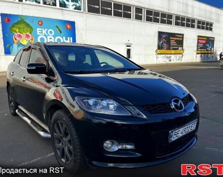 Черный Мазда СХ-7, объемом двигателя 2.3 л и пробегом 220 тыс. км за 6600 $, фото 1 на Automoto.ua