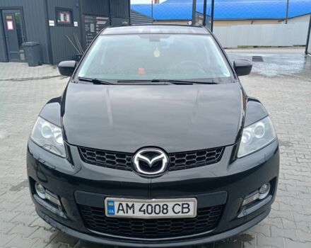 Черный Мазда СХ-7, объемом двигателя 2.3 л и пробегом 180 тыс. км за 6600 $, фото 1 на Automoto.ua