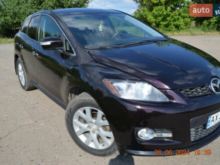 Черный Мазда СХ-7, объемом двигателя 2.3 л и пробегом 106 тыс. км за 8000 $, фото 1 на Automoto.ua