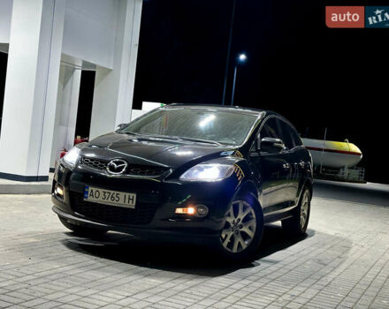 Черный Мазда СХ-7, объемом двигателя 2.3 л и пробегом 182 тыс. км за 5900 $, фото 1 на Automoto.ua