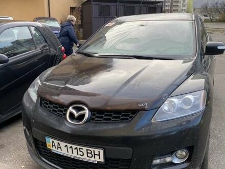 Черный Мазда СХ-7, объемом двигателя 2.3 л и пробегом 219 тыс. км за 5500 $, фото 1 на Automoto.ua