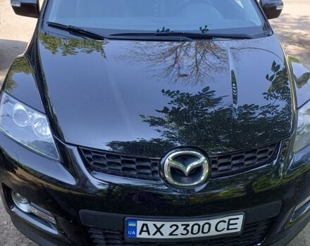 Черный Мазда СХ-7, объемом двигателя 2.3 л и пробегом 90 тыс. км за 8500 $, фото 1 на Automoto.ua
