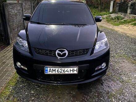 Черный Мазда СХ-7, объемом двигателя 2.3 л и пробегом 205 тыс. км за 6500 $, фото 1 на Automoto.ua