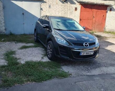 Черный Мазда СХ-7, объемом двигателя 2.5 л и пробегом 230 тыс. км за 8800 $, фото 1 на Automoto.ua