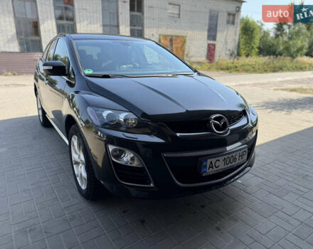 Черный Мазда СХ-7, объемом двигателя 2.2 л и пробегом 207 тыс. км за 10500 $, фото 1 на Automoto.ua