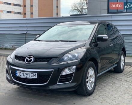 Черный Мазда СХ-7, объемом двигателя 2.2 л и пробегом 216 тыс. км за 9100 $, фото 1 на Automoto.ua
