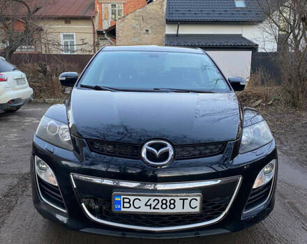 Черный Мазда СХ-7, объемом двигателя 2.18 л и пробегом 215 тыс. км за 8500 $, фото 1 на Automoto.ua