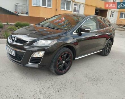 Черный Мазда СХ-7, объемом двигателя 2.2 л и пробегом 204 тыс. км за 8800 $, фото 1 на Automoto.ua