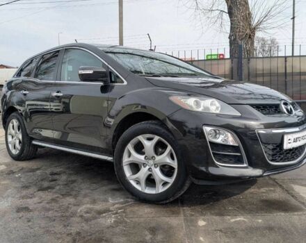 Черный Мазда СХ-7, объемом двигателя 2.3 л и пробегом 214 тыс. км за 8590 $, фото 1 на Automoto.ua