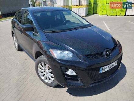 Черный Мазда СХ-7, объемом двигателя 2.49 л и пробегом 315 тыс. км за 6900 $, фото 1 на Automoto.ua