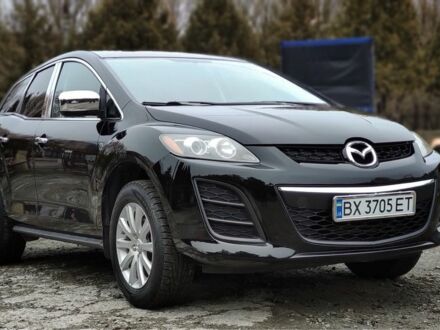 Черный Мазда СХ-7, объемом двигателя 2.5 л и пробегом 340 тыс. км за 7500 $, фото 1 на Automoto.ua