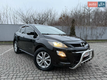 Черный Мазда СХ-7, объемом двигателя 2.2 л и пробегом 176 тыс. км за 8850 $, фото 1 на Automoto.ua