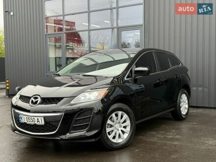 Черный Мазда СХ-7, объемом двигателя 2.5 л и пробегом 130 тыс. км за 10500 $, фото 1 на Automoto.ua