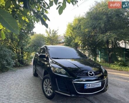 Черный Мазда СХ-7, объемом двигателя 2.5 л и пробегом 256 тыс. км за 10500 $, фото 1 на Automoto.ua