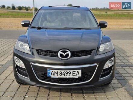 Черный Мазда СХ-7, объемом двигателя 2.3 л и пробегом 273 тыс. км за 8600 $, фото 1 на Automoto.ua