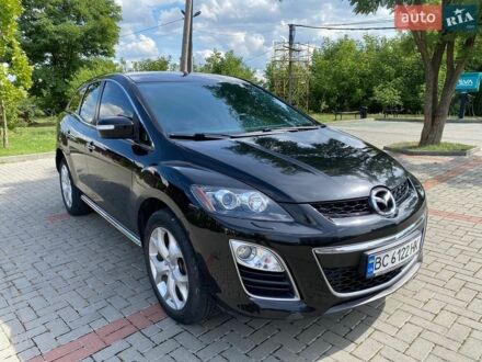 Черный Мазда СХ-7, объемом двигателя 2.18 л и пробегом 251 тыс. км за 9600 $, фото 1 на Automoto.ua
