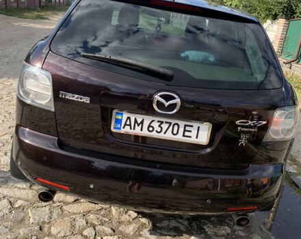 Фиолетовый Мазда СХ-7, объемом двигателя 2.3 л и пробегом 160 тыс. км за 9000 $, фото 2 на Automoto.ua
