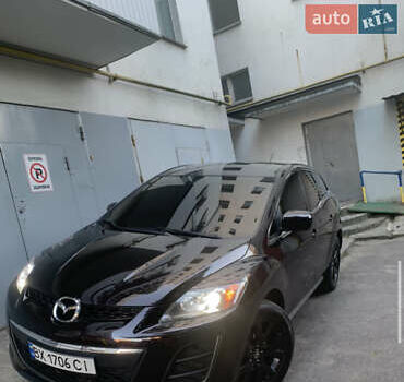 Фиолетовый Мазда СХ-7, объемом двигателя 2.5 л и пробегом 160 тыс. км за 12000 $, фото 1 на Automoto.ua