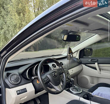 Фиолетовый Мазда СХ-7, объемом двигателя 2.5 л и пробегом 160 тыс. км за 12000 $, фото 3 на Automoto.ua