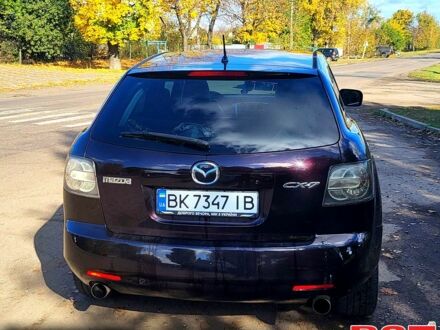 Фиолетовый Мазда СХ-7, объемом двигателя 2.3 л и пробегом 273 тыс. км за 6700 $, фото 1 на Automoto.ua