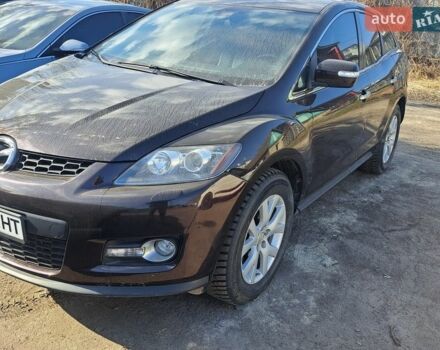 Фиолетовый Мазда СХ-7, объемом двигателя 2.26 л и пробегом 211 тыс. км за 6000 $, фото 1 на Automoto.ua