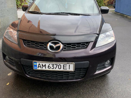 Мазда СХ-7 2008 в Житомире на Automoto.ua Фиолетовый Мазда СХ-7, объемом двигателя 2.3 л и пробегом 160 тыс. км за 9000 $, фото 1 на Automoto.ua