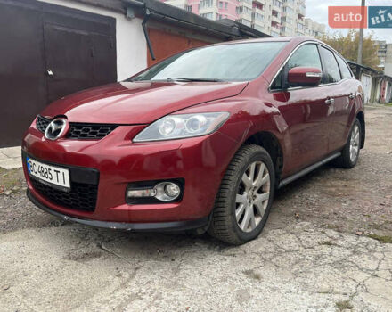Красный Мазда СХ-7, объемом двигателя 2.3 л и пробегом 241 тыс. км за 6200 $, фото 1 на Automoto.ua