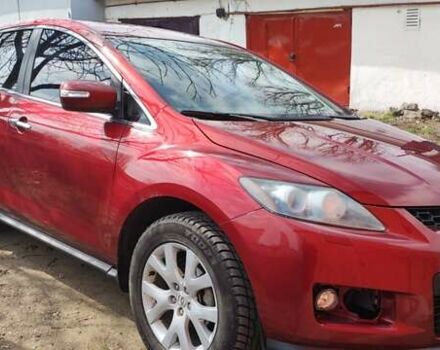 Красный Мазда СХ-7, объемом двигателя 2.3 л и пробегом 110 тыс. км за 5300 $, фото 2 на Automoto.ua