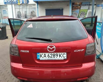 Красный Мазда СХ-7, объемом двигателя 2.26 л и пробегом 203 тыс. км за 7300 $, фото 2 на Automoto.ua