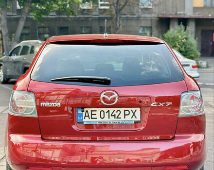 Красный Мазда СХ-7, объемом двигателя 2.3 л и пробегом 195 тыс. км за 8000 $, фото 3 на Automoto.ua