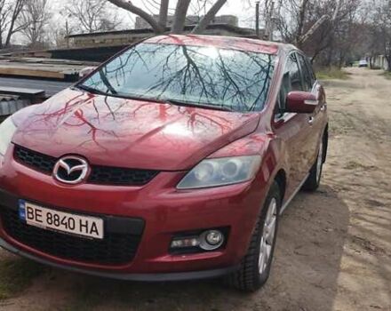 Красный Мазда СХ-7, объемом двигателя 2.3 л и пробегом 110 тыс. км за 5300 $, фото 1 на Automoto.ua