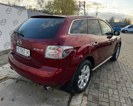 Красный Мазда СХ-7, объемом двигателя 2.3 л и пробегом 195 тыс. км за 7500 $, фото 2 на Automoto.ua