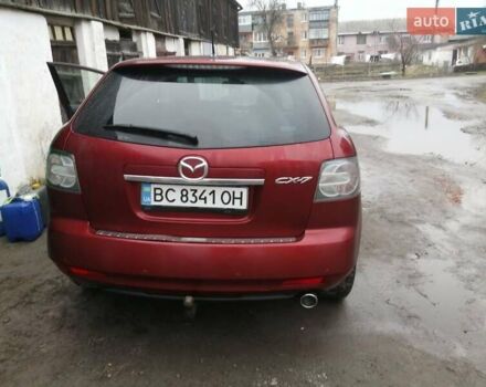 Красный Мазда СХ-7, объемом двигателя 2.2 л и пробегом 254 тыс. км за 7900 $, фото 1 на Automoto.ua