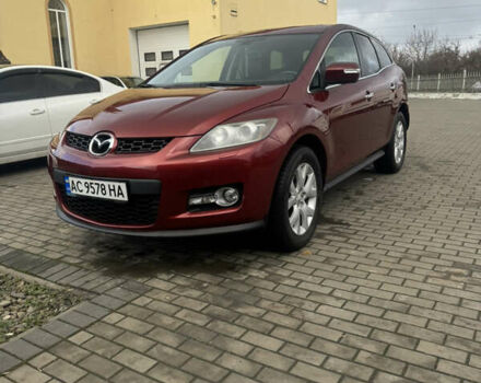 Красный Мазда СХ-7, объемом двигателя 2.3 л и пробегом 98 тыс. км за 8900 $, фото 1 на Automoto.ua