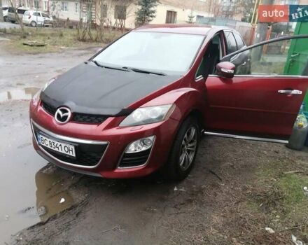 Красный Мазда СХ-7, объемом двигателя 2.2 л и пробегом 254 тыс. км за 7900 $, фото 1 на Automoto.ua