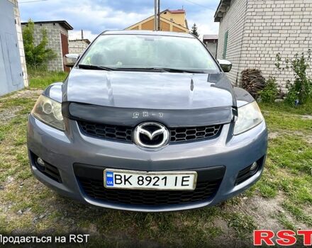 Серый Мазда СХ-7, объемом двигателя 2.3 л и пробегом 134 тыс. км за 6500 $, фото 2 на Automoto.ua
