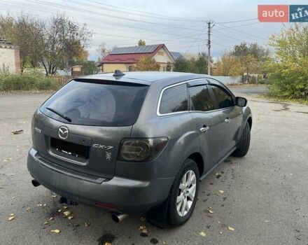Серый Мазда СХ-7, объемом двигателя 2.3 л и пробегом 185 тыс. км за 6000 $, фото 3 на Automoto.ua