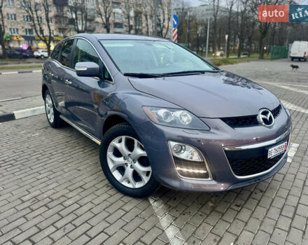 Серый Мазда СХ-7, объемом двигателя 2.2 л и пробегом 230 тыс. км за 11899 $, фото 2 на Automoto.ua