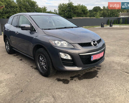Серый Мазда СХ-7, объемом двигателя 2.2 л и пробегом 260 тыс. км за 8200 $, фото 2 на Automoto.ua