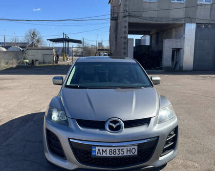 Серый Мазда СХ-7, объемом двигателя 2.49 л и пробегом 277 тыс. км за 9800 $, фото 3 на Automoto.ua