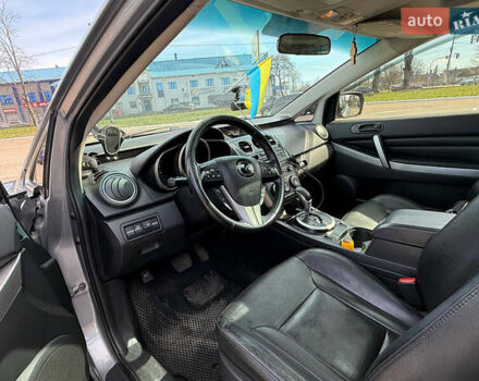 Серый Мазда СХ-7, объемом двигателя 2.49 л и пробегом 285 тыс. км за 9650 $, фото 13 на Automoto.ua