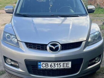 Серый Мазда СХ-7, объемом двигателя 2.3 л и пробегом 255 тыс. км за 6200 $, фото 1 на Automoto.ua