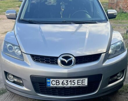 Серый Мазда СХ-7, объемом двигателя 2.3 л и пробегом 255 тыс. км за 6200 $, фото 1 на Automoto.ua