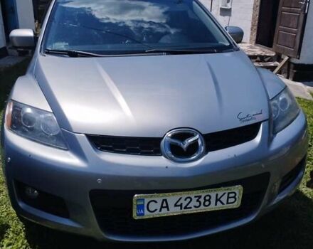 Серый Мазда СХ-7, объемом двигателя 2.3 л и пробегом 212 тыс. км за 8550 $, фото 1 на Automoto.ua