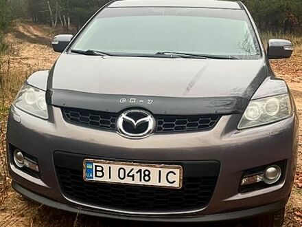 Серый Мазда СХ-7, объемом двигателя 2.3 л и пробегом 208 тыс. км за 7800 $, фото 1 на Automoto.ua