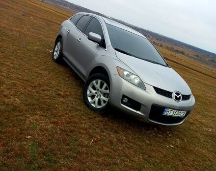 Серый Мазда СХ-7, объемом двигателя 2.3 л и пробегом 200 тыс. км за 6200 $, фото 1 на Automoto.ua