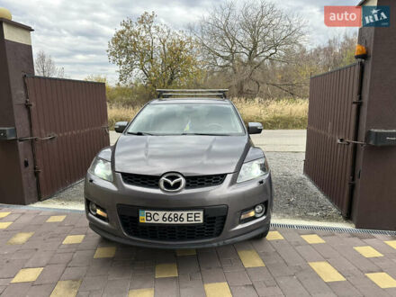 Серый Мазда СХ-7, объемом двигателя 2.3 л и пробегом 221 тыс. км за 6950 $, фото 1 на Automoto.ua